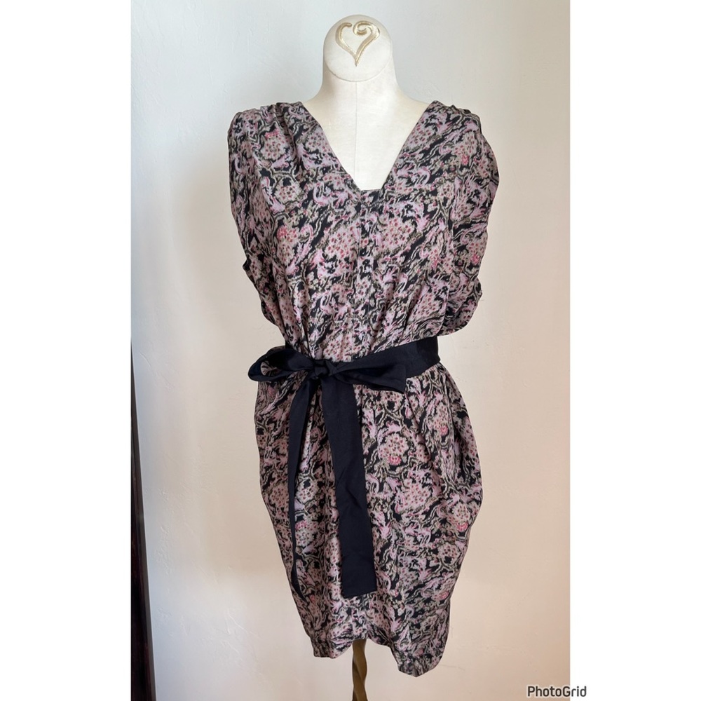 Ulla Johnson Silk Tie Waist Dress Size 6